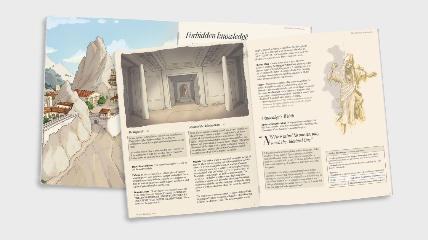 Tomb of Arathenkor — Adventure Module