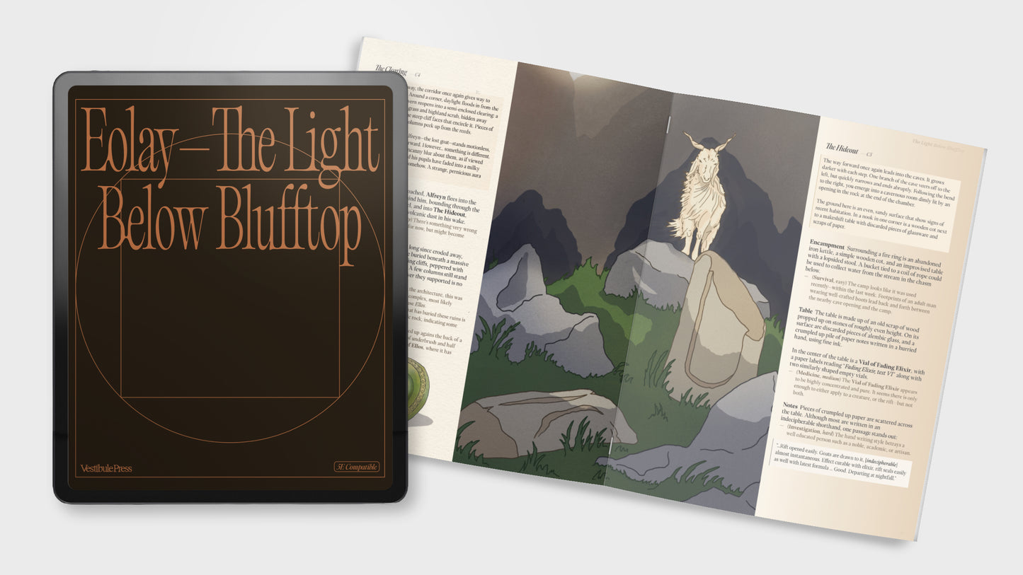 Light Below Blufftop — Adventure Module